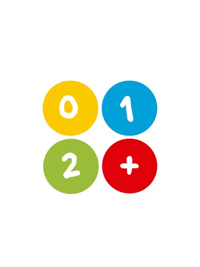 Gomets liderpapel autoadhesivo redondo numeros 20 mm colores surtidos rollo de 1000 unidades en caja de carton