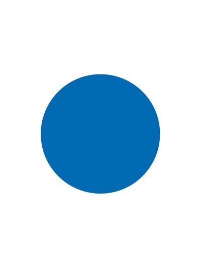 Gomets liderpapel autoadhesivo circulos 10,5 mm azul rollo de 6000 unidades en caja de carton