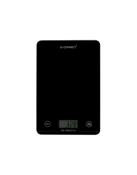 Bascula precision q-connect digital con pantalla lcd precision 1 gr capacidad de 5 gr a 5 kg 200x135x16mm
