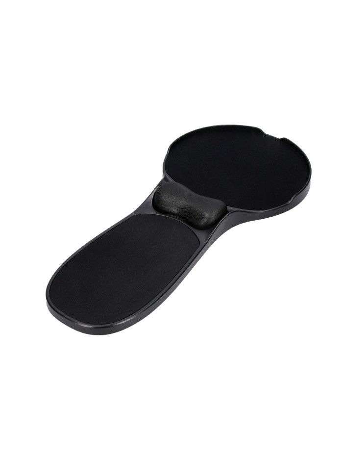 Reposabrazos ergonomico q-connect con alfombrilla de raton y apoyo de muñeca color negro 220x140x480 mm Reposabrazos ergonomico q-connect con alfombrilla de raton y apoyo de muñeca color negro 220x140x480 mm