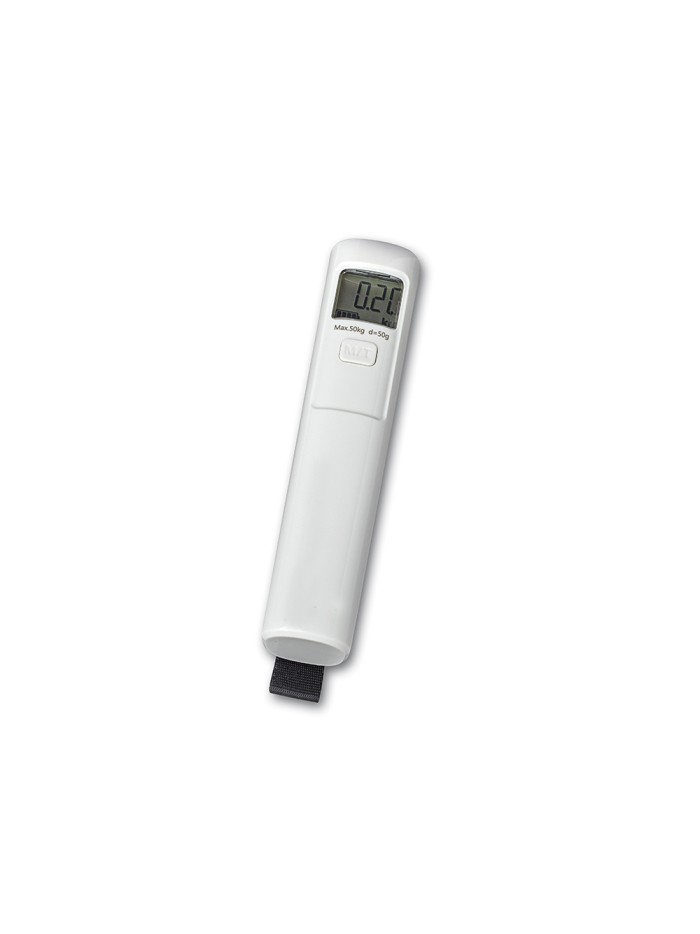 Balanza de equipaje maul trek 50 kg hebilla con gancho acero inoxidable carga por agitacion color blanco Balanza de equipaje maul trek 50 kg hebilla con gancho acero inoxidable carga por agitacion color blanco