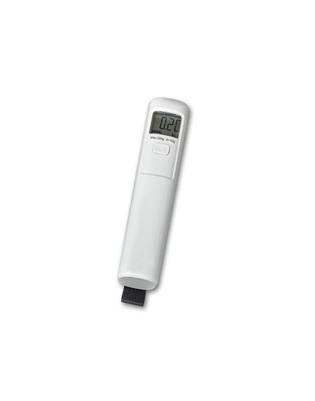 Balanza de equipaje maul trek 50 kg hebilla con gancho acero inoxidable carga por agitacion color blanco