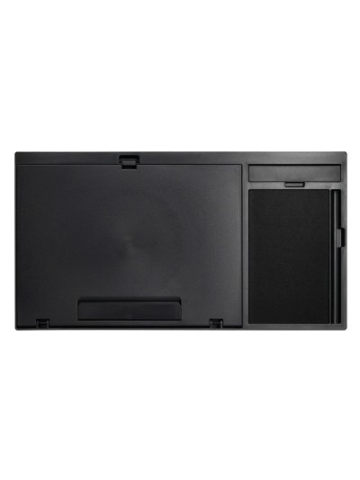 Soporte q-connect ancho para portatil movil raton hasta 17/' ajustable 7 angulos diferentes color negro