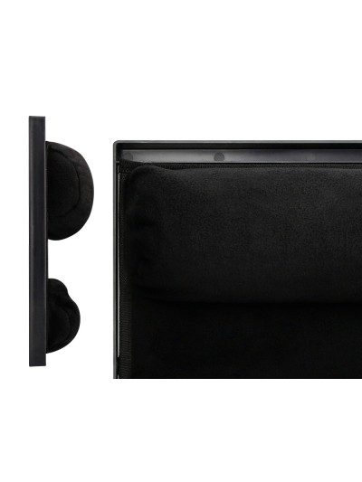 Soporte q-connect ancho para portatil movil raton hasta 17/' ajustable 7 angulos diferentes color negro