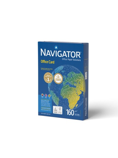 Papel fotocopiadora navigator din a3 160 gramos papel multiuso ink-jet y laser paquete de 250 hojas