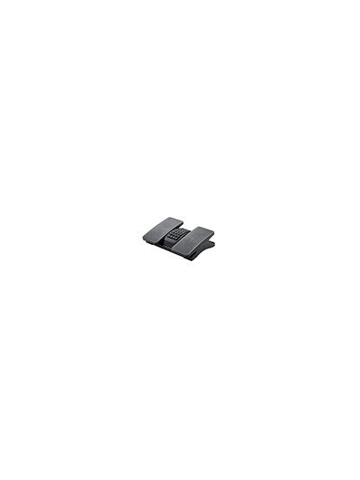 Reposapies plastico q-connect ajustable derecha izquierda 2 alturas efecto masaje 430x320x110 mm