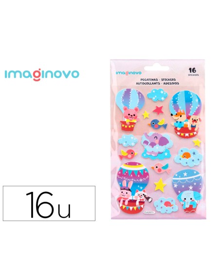 Pegatinas imaginovo globo magic dreams con relieve 210x130 mm en blister
