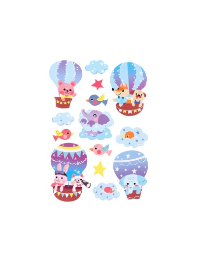 Pegatinas imaginovo globo magic dreams con relieve 210x130 mm en blister