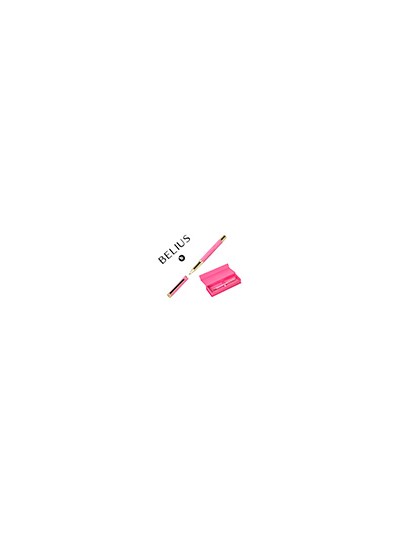 Roller belius wild west aluminio color rosa dorado tinta color negro caja de diseño