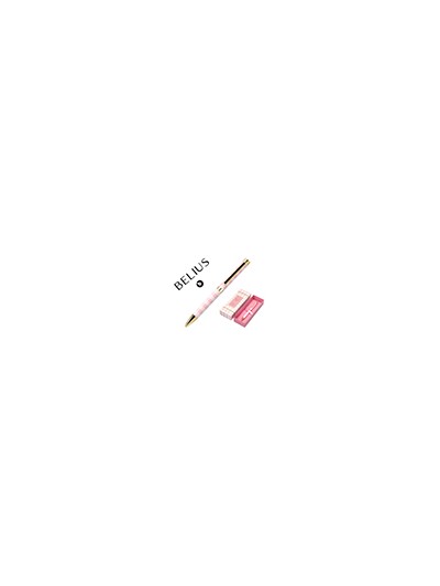 Roller belius perfect picnic day aluminio color rosa dorado tinta color negro caja de diseño