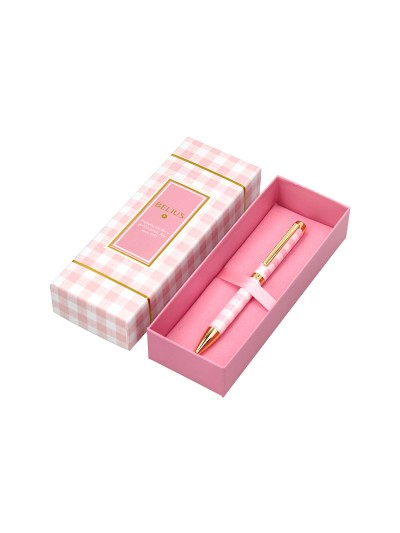 Roller belius perfect picnic day aluminio color rosa dorado tinta color negro caja de diseño