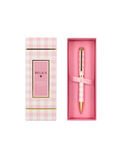 Roller belius perfect picnic day aluminio color rosa dorado tinta color negro caja de diseño