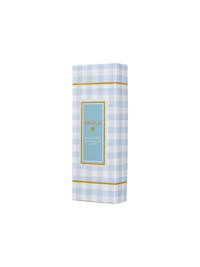 Roller belius perfect picnic day aluminio azul celeste dorado tinta color negro caja de diseño