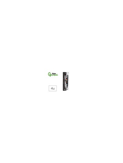 Rotulador liderpapel acrylic base agua todo tipo de superficie punta fina 0,7 mm caja de 4 perfiladores