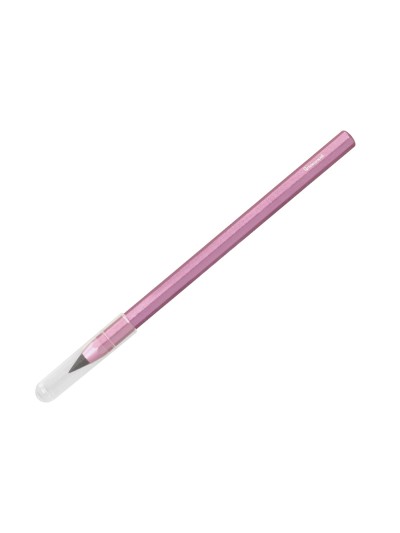 Lapiz de grafito infinito liderpapel aluminio hexagonal rosa ultra resistente 1 punta de recambio