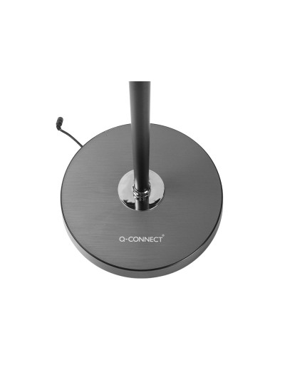 Lampara de suelo q-connect 15w con control remoto altura 146 cm color negro