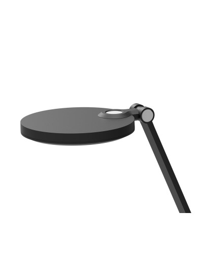 Lampara de oficina q-connect sobremesa profesional abs 80 leds 7 w con interruptor color negro
