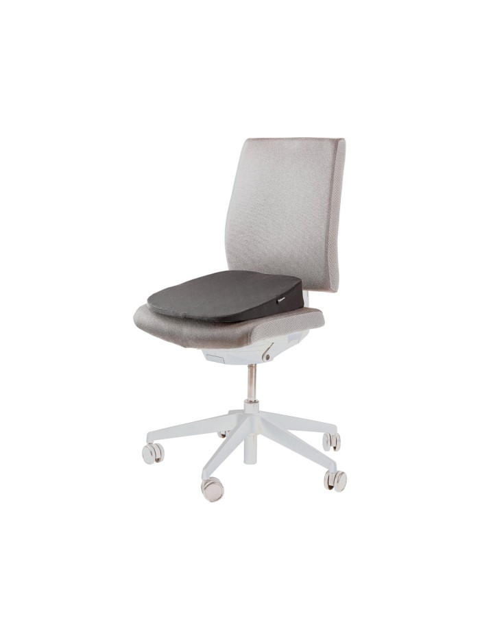 Cojin de asiento fellowes breyta en cuña color negro 90x430x430 mm Cojin de asiento fellowes breyta en cuña color negro 90x430x430 mm