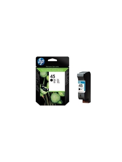 Cartucho tinta hp 45 51645ae negro 42ml 720 - 800 - 932 - 1100