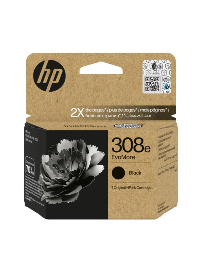 Cartucho hp 308e evomore negro 320p Cartucho hp 308e evomore negro 320p