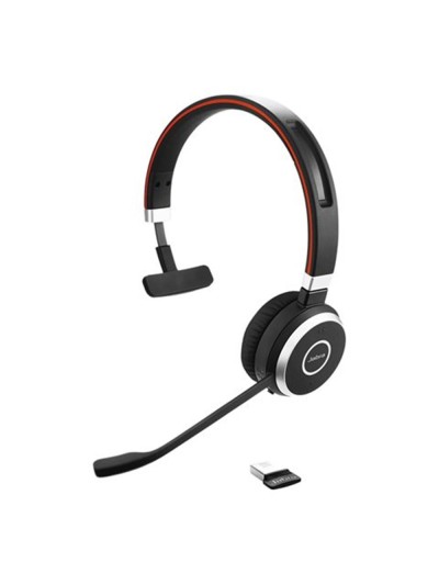 Auriculares jabra evolve 65 se uc inalambrico negro