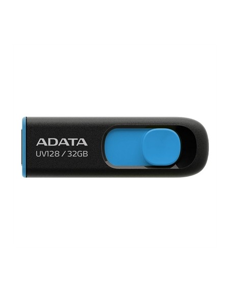 Memoria usb 3.2 adata uv128 32gb negro - azul