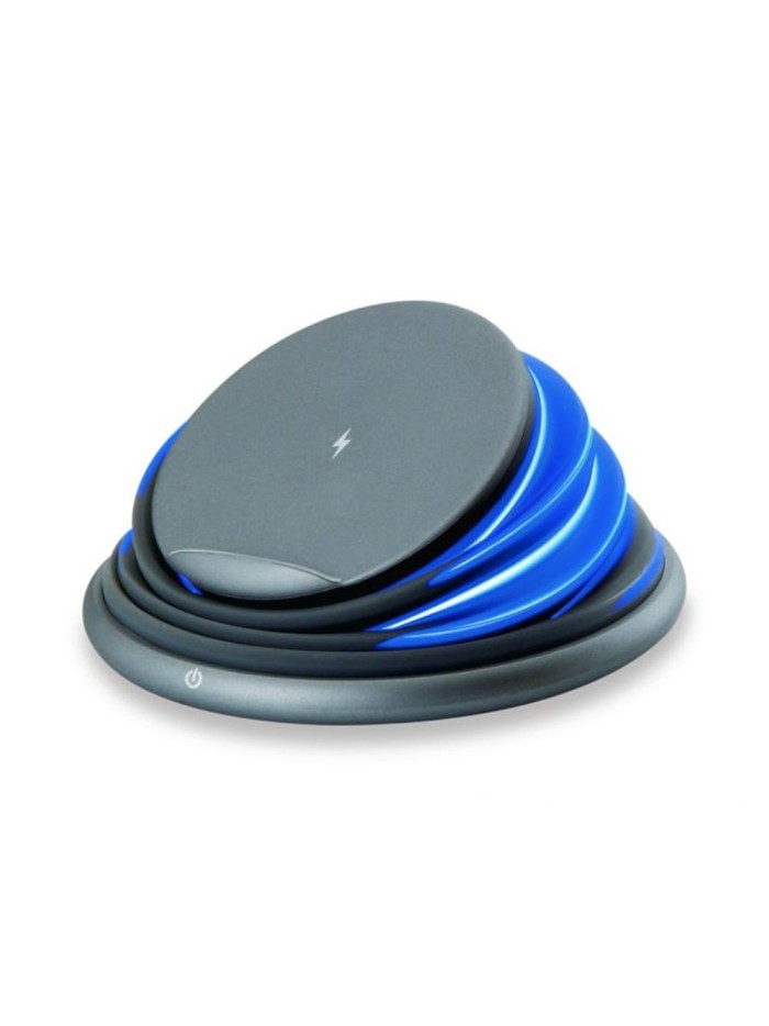 Cargador inalambrico conceptronic gorgon02g qi 10w gris Cargador inalambrico conceptronic gorgon02g qi 10w gris