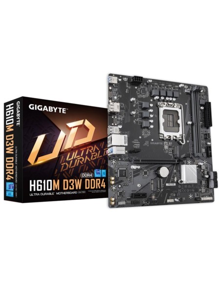 Placa base gigabyte h610m d3w ddr4 matx 2x ddr4