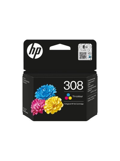 Hp cartucho 308 color cian - magenta y amarillo 120 p