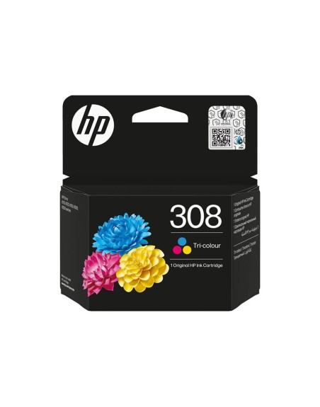 Hp cartucho 308 color cian - magenta y amarillo 120 p