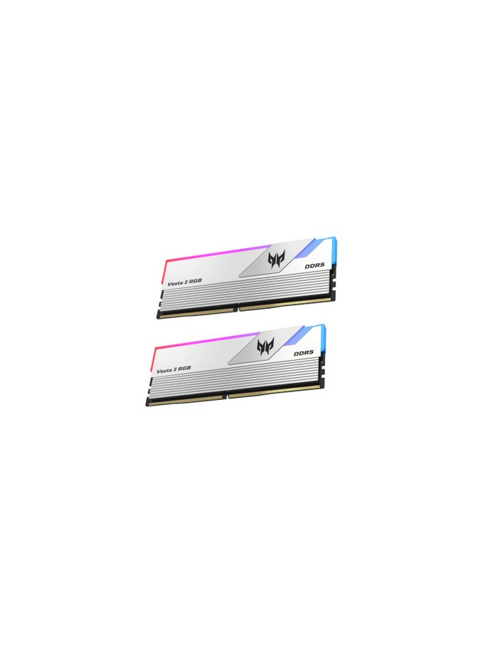 Memoria ram ddr5 64gb 2x32gb predator vesta2 - udimm - 6000mhz cl 30 silver rgb Memoria ram ddr5 64gb 2x32gb predator vesta2 - udimm - 6000mhz cl 30 silver rgb