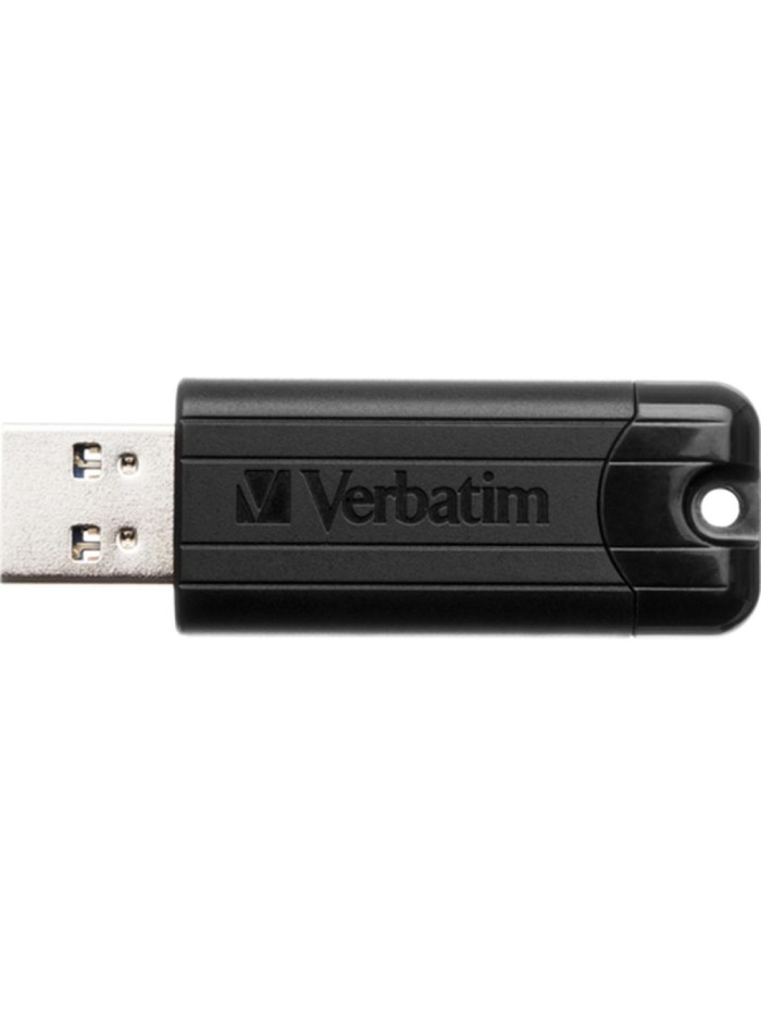 Memoria usb 3.2 verbatim pinstripe 32gb negro Memoria usb 3.2 verbatim pinstripe 32gb negro