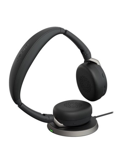 Auriculares jabra evolve2 65 flex ms stereo inalambrico negro