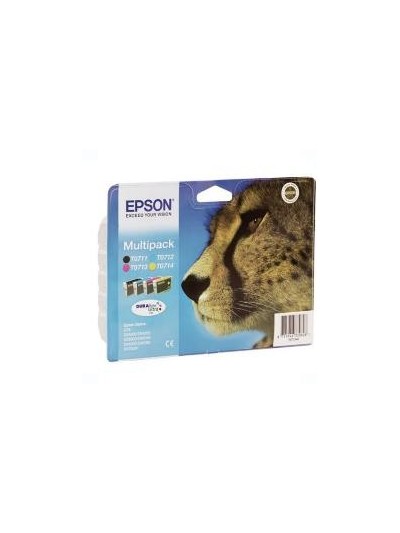 Multipack tinta epson c13t07154012 stylus d78 - 92 - 120 - dx40x0 - 44x0 - 50x0 - 60x0 - 74x0 - guepardo