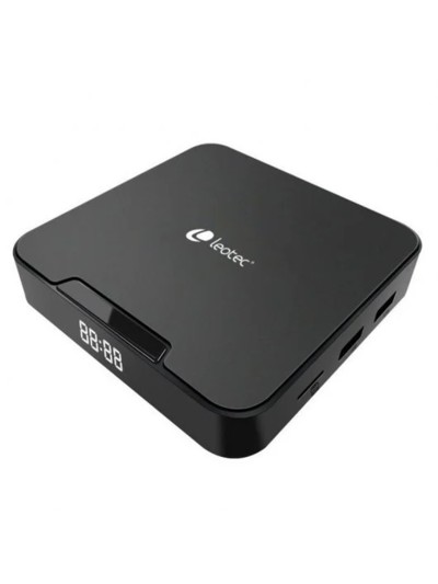 Reproductor android 11 leotec tv box plus 4k show2 464 s905w2 quad core 4gb 64 gb