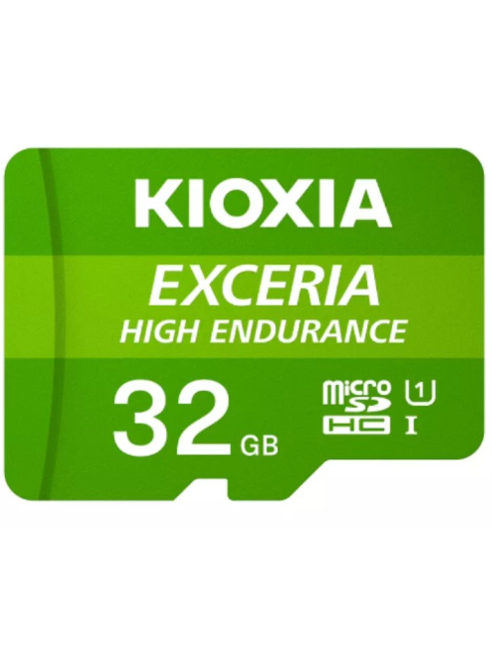 Tarjeta micro sd kioxia 32gb exceria high endurance uhs - i c10 r98 con adaptador Tarjeta micro sd kioxia 32gb exceria high endurance uhs - i c10 r98 con adaptador