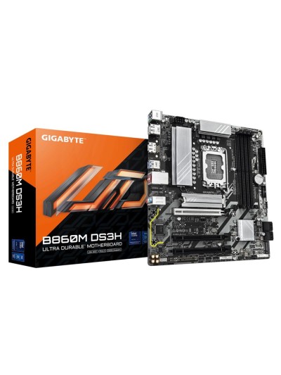 Placa base gigabyte b860m ds3h atx - 4x ddr5 - lga1851