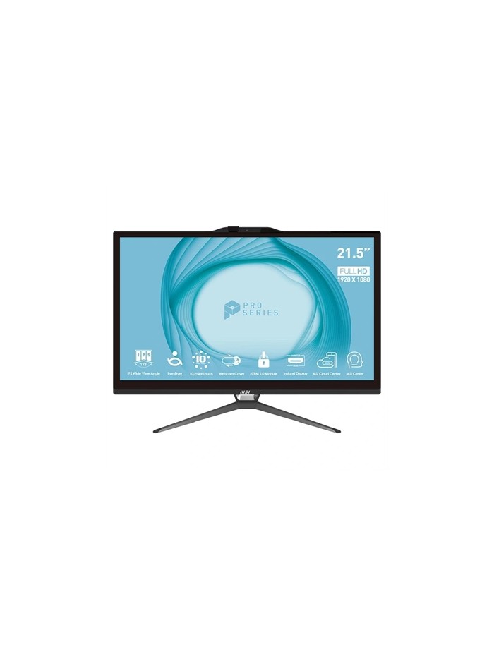 Ordenador all in one aio msi pro ap222t - 217eu g7400 4gb 128 w11p 22 pulgadas tactil Ordenador all in one aio msi pro ap222t - 217eu g7400 4gb 128 w11p 22 pulgadas tactil