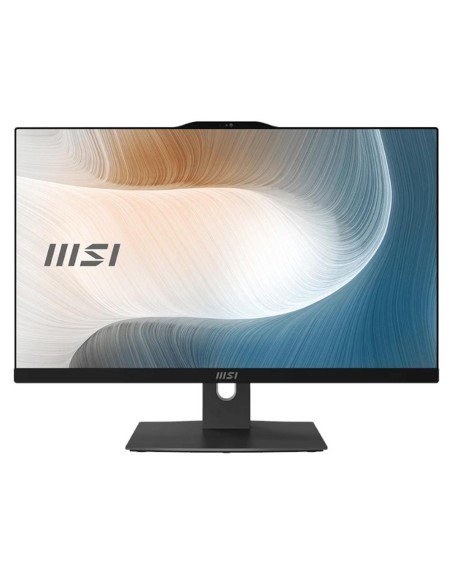 Ordenador all in one aio msi am242tp - 1239 i7 - 1255u 16gb ssd 512gb w11p 24 pulgadas negro
