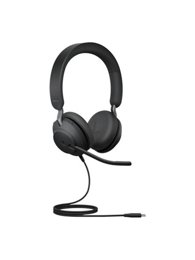 Auriculares jabra evolve2 40 se ms stereo negro