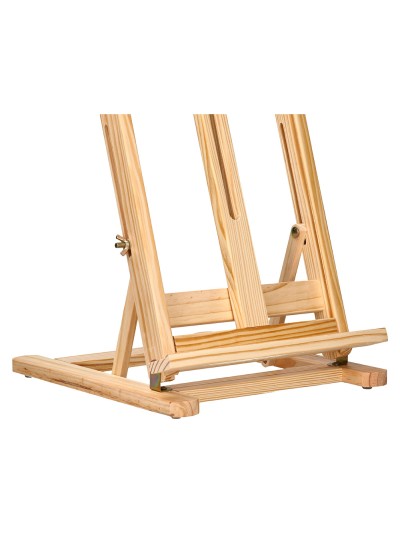 Caballete pintor liderpapel sobremesa madera fsc 80x27,5x30 cm