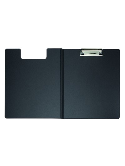 Portanotas maul flexx din a4 polipropileno con pinza color negro