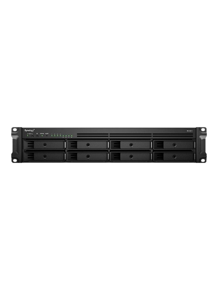 Servidor nas synology rs1221rp+ 8 bahias 2u rack gigabit ethernet Servidor nas synology rs1221rp+ 8 bahias 2u rack gigabit ethernet