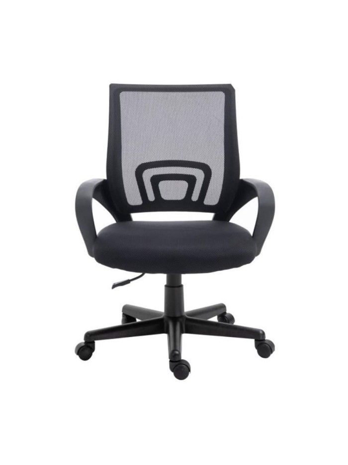 Silla de oficina equip 651003 negra ergonomica Silla de oficina equip 651003 negra ergonomica