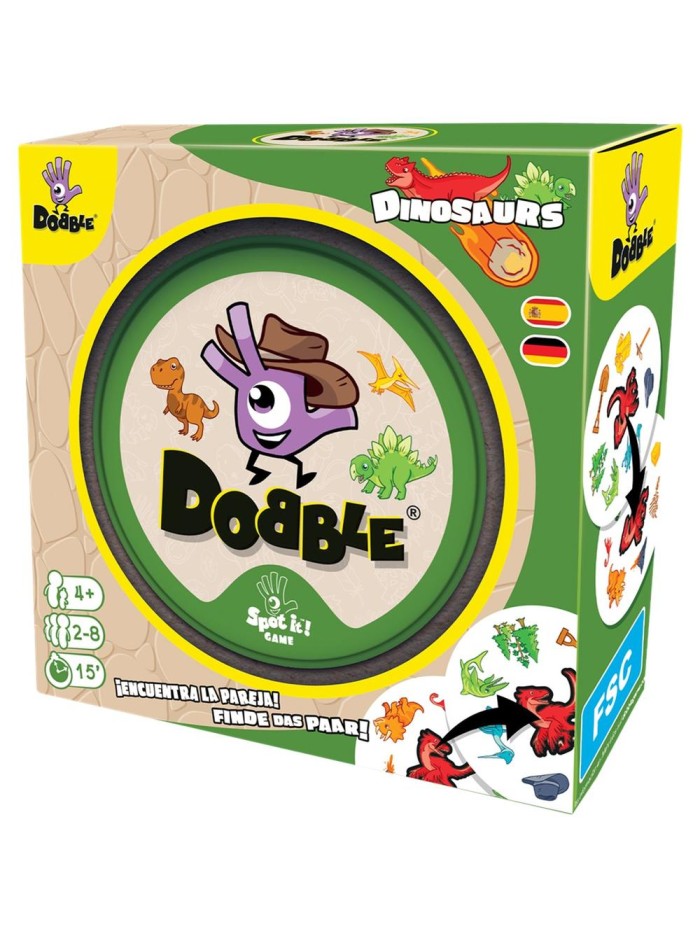 Juego de mesa dobble dinosaurios Juego de mesa dobble dinosaurios