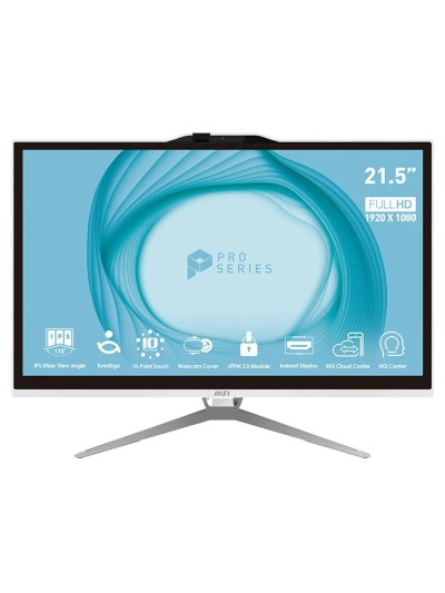 Ordenador all in one msi pro ap222t - 216es i3 - 13100 8gb ssd 256gb