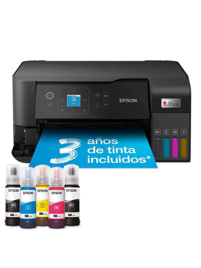 Ecotank et - 2840 inyeccin de tinta a4 4800 x 1200 dpi 33 ppm wifi Ecotank et - 2840 inyeccin de tinta a4 4800 x 1200 dpi 33 ppm wifi