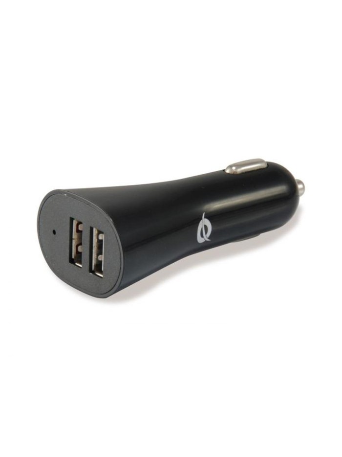 Cargador de coche conceptronic cusbcar4a 2x usb tipo a Cargador de coche conceptronic cusbcar4a 2x usb tipo a