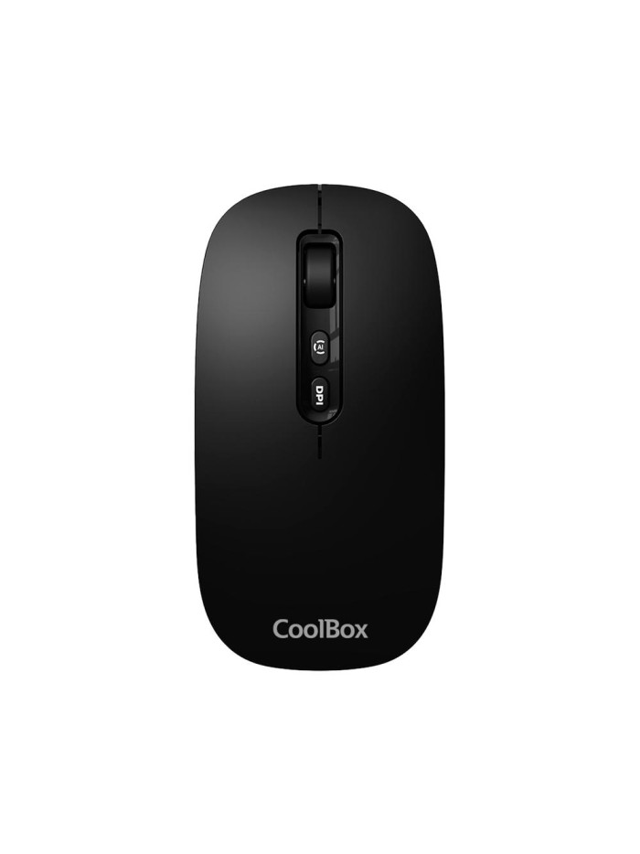 Mouse raton coolbox ia w02 negro 1600 dpi inalambrico rf+bt Mouse raton coolbox ia w02 negro 1600 dpi inalambrico rf+bt
