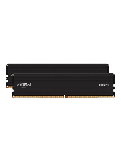 Memoria ram ddr5 32gb 2x16gb crucial pro - dimm - 6000 mhz - pc5 48000 - cl48 - 1.1v